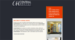 Desktop Screenshot of centralhostel.co.nz